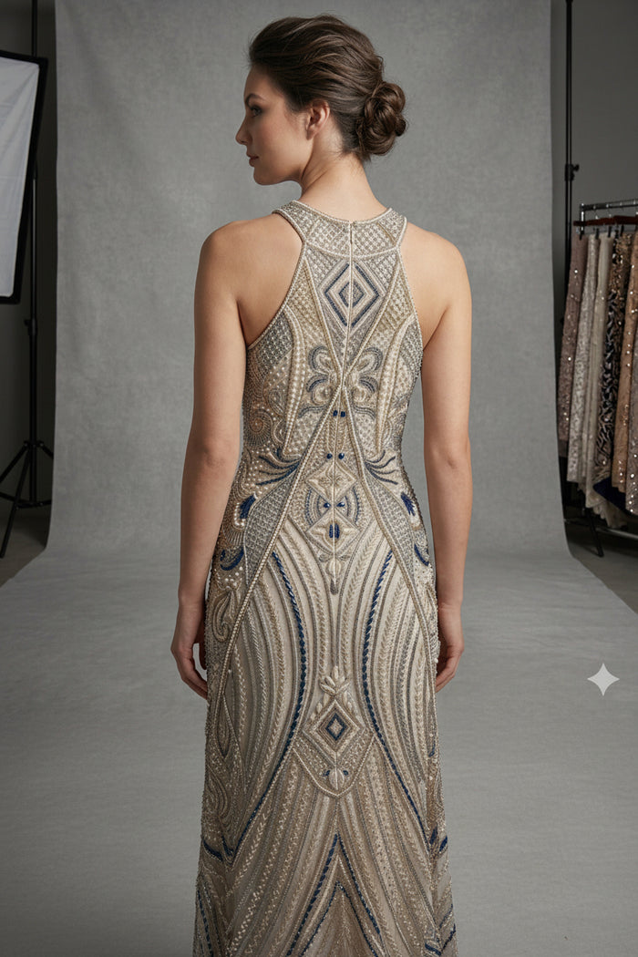 Cosmic Halter Dress